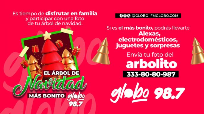 EL ARBOLTIO DE NAVIDAD DE GLOBO 98.7