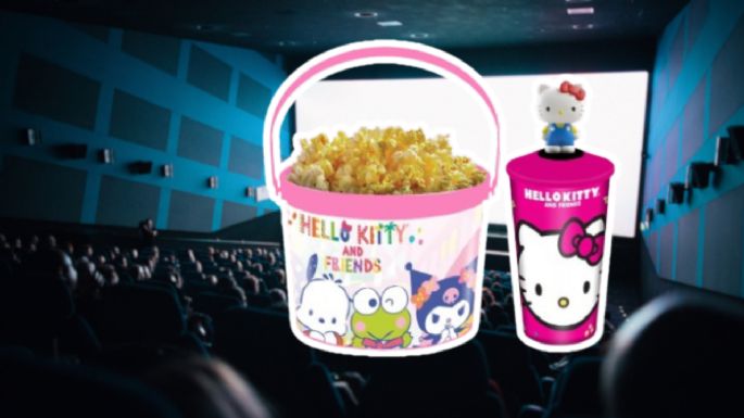 Hello Kitty and Friends llega a Cinemex; así puedes obtener los vasos y palomeras coleccionables