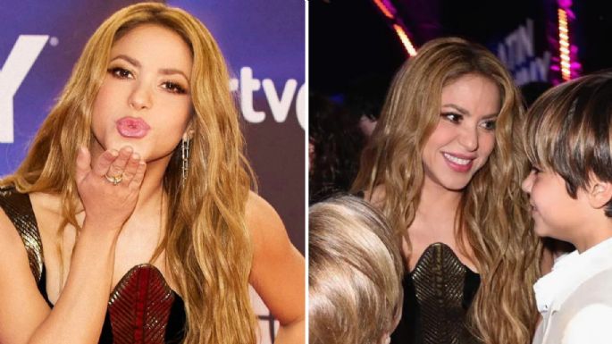 Shakira y sus hijos comparten escenario en los Latin Grammy 2023