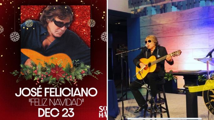 José Feliciano, el icónico músico que compuso la canción "Feliz Navidad"