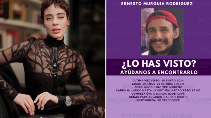 Esmeralda Pimentel pide ayuda para localizar a su primo el modelo Ernesto Murguía