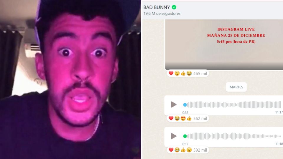 Bad Bunny lanza mensaje a sus fans, 'Si me ven en la playa no me saluden'
