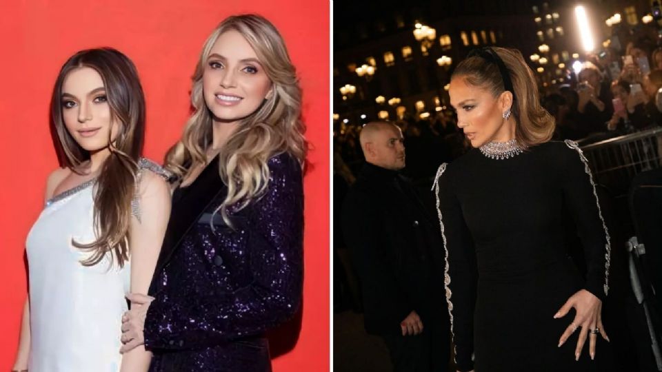 Angélica rivera y Jlo pudieron compartir pasarela en París