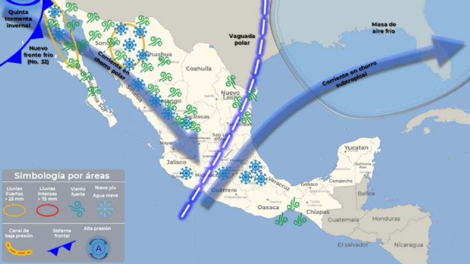 Conoce las condiciones del clima para este jueves 1 de febrero.