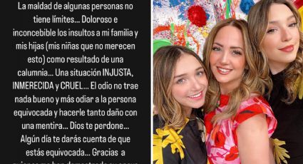 "Mis niñas no merecen esto": Andrea Legarreta explota contra Anette Cuburu por sus declaraciones