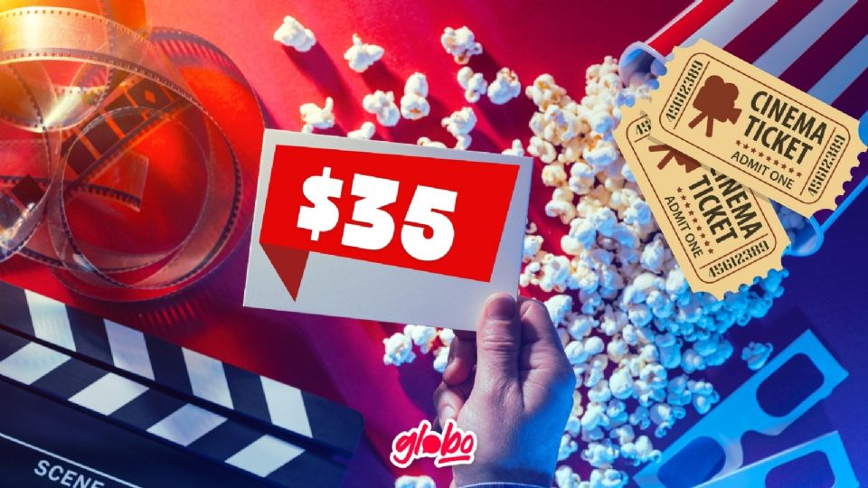 Entradas a Cinépolis en tan solo 35 pesos.