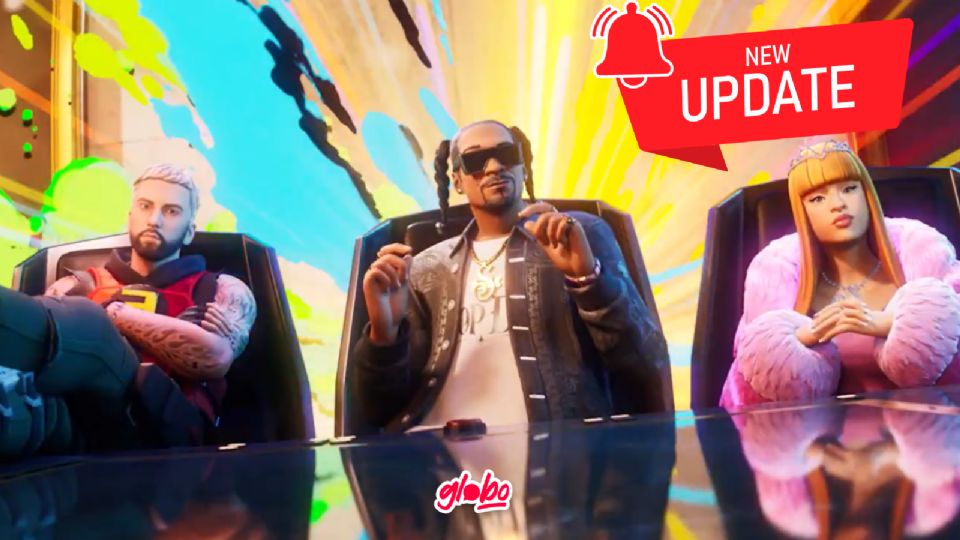 La nueva actualización de Fortnite llega con Ice Spice y una skin completamente gratis.