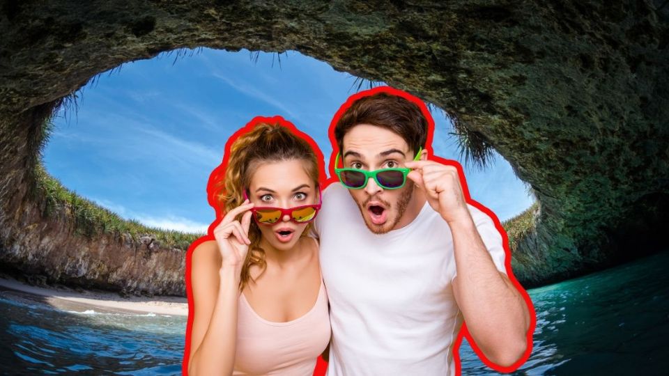 Para acceder a esta playa debes contratar a un guía o touroperador.