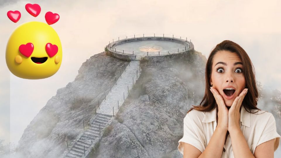 Peña de Cuervos el mejor mirador de México en el Pueblo Mágico de Mineral de Chico.