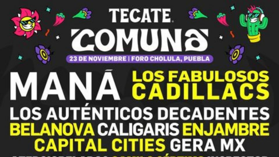 Tecate Comuna 2024 dónde comprar los boletos.