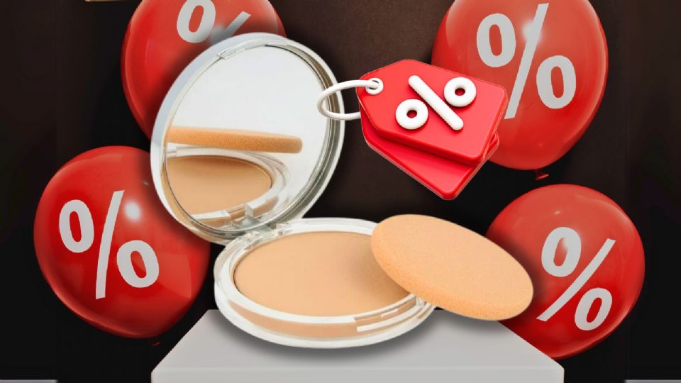 Maquillaje en descuento por el Black Friday en México 2024.