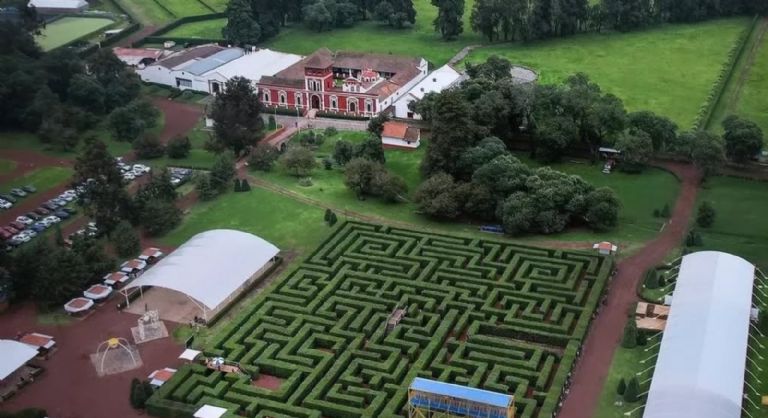 La Hacienda Panoya está a pocos kilómetros de la Ciudad de México