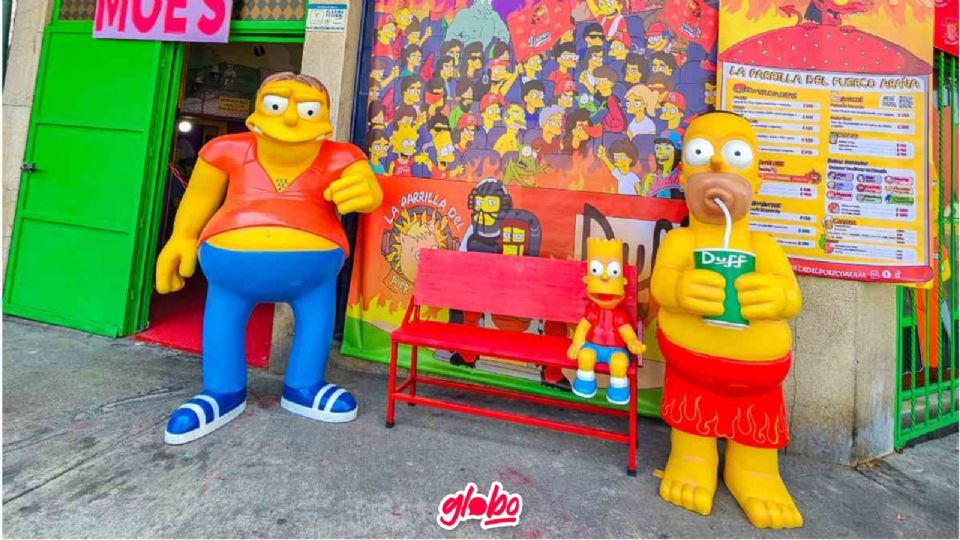 ‘La Parrilla del Puerco Araña’: El restaurante que debes visitar si te gustan 'Los Simpson'