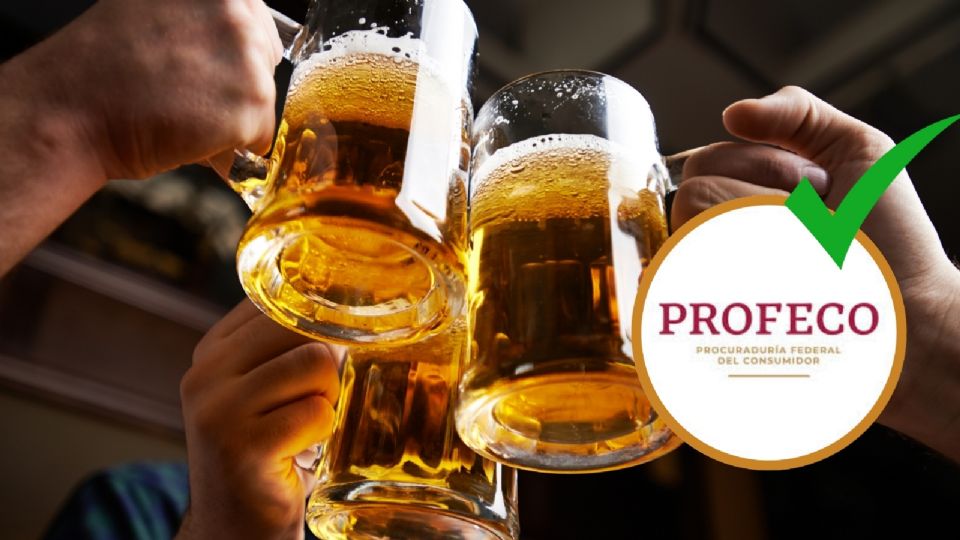 Mejor cerveza en México según la profeco.