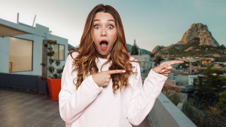 Una pareja podría vivir cómodamente en Bernal.