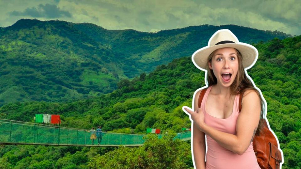 ¿A que no lo sabías? Un Pueblo Mágico mexicano cuenta con el puente colgante más largo de Latinoamérica.