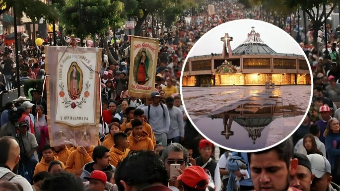 Basílica de Guadalupe 2024: ¿Cuáles son las rutas por donde pasan los Peregrinos este 12 de diciembre?