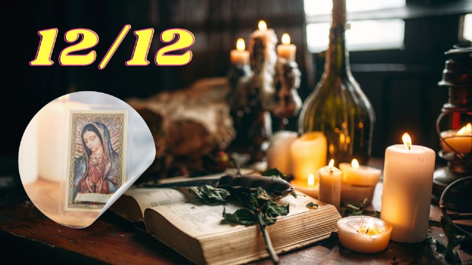 Ritual 12/12 de la virgen de Guadalupe.