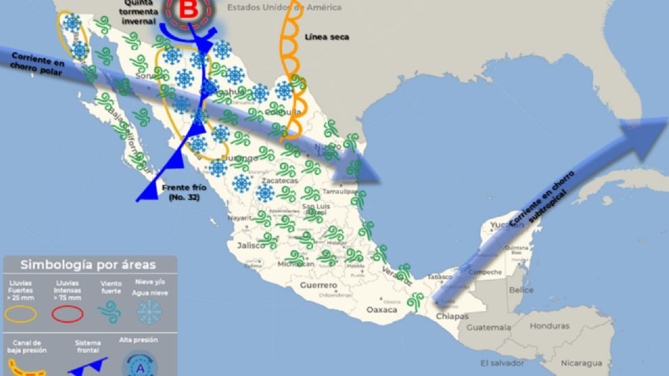 Conoce las condiciones climáticas para este viernes en nuestros país.