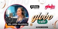 Dra. Annel Villagrana en Globo Café. Dra. Annel Villagrana vacuna antienvejecimiento