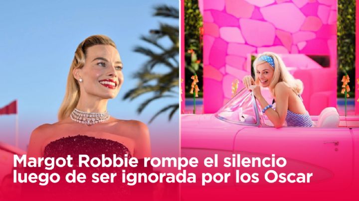 Margot Robbie rompe el silencio luego de ser ignorada por los Oscar