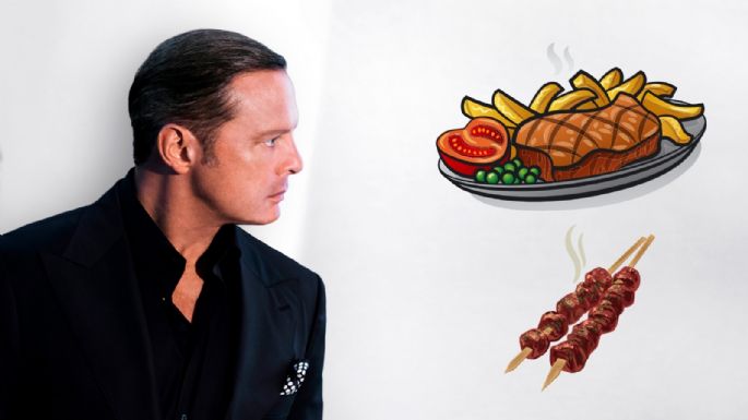 Luis Miguel afiló el colmillo en Colombia con estos platillos: ¡De buen comer!