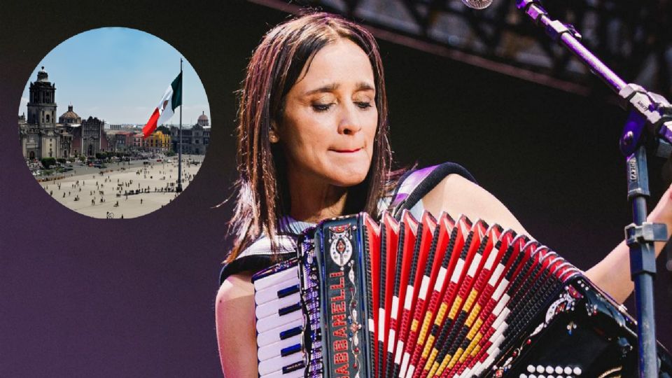 Julieta Venegas se presentará gratuitamente en la Ciudad de México.