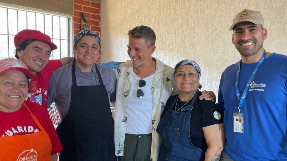 Alejandro Sanz visita Chile.