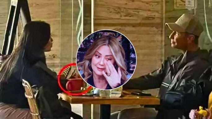 Andrea Legarreta ve a su ex, Erik Rubín, con su nueva pareja: Esta fue su reacción