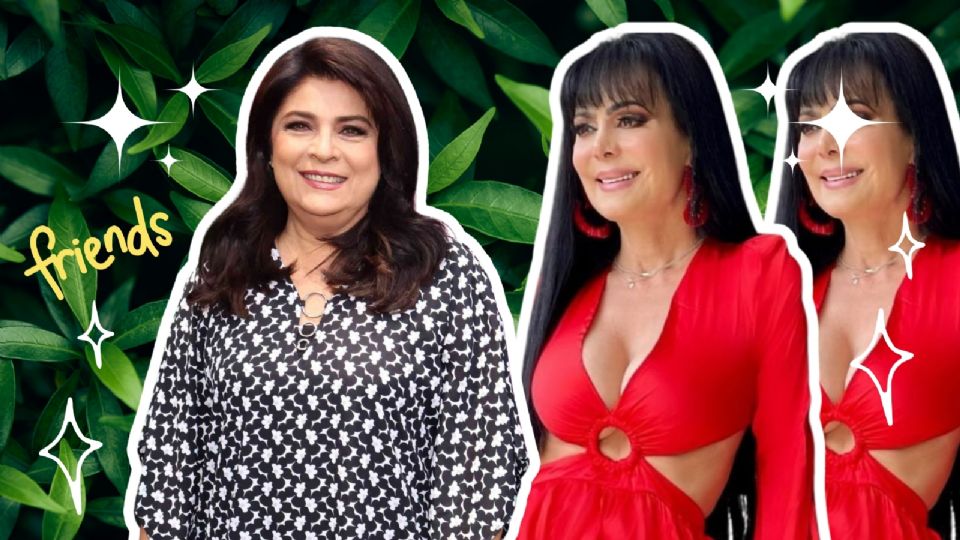 Maribel Guardia y Victoria Ruffo comparten cena.