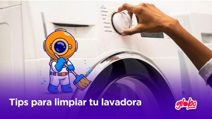 Así debes limpiar la lavadora por dentro para que no deje pelusa en la ropa