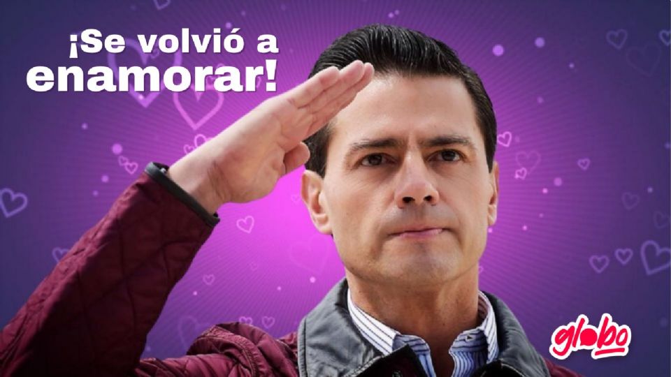 Enrique Peña Nieto y su nueva novia de origen lituano.