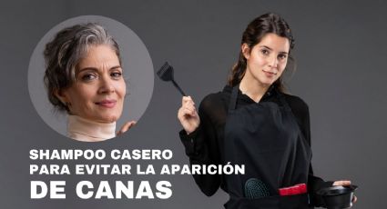 Secreto de estilistas: Prepara el shampoo casero para eliminar las canas