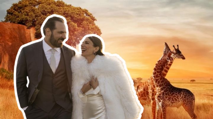 Ana Brenda Contreras y Zacarías Melhem son captados en su luna de miel en África | FOTO