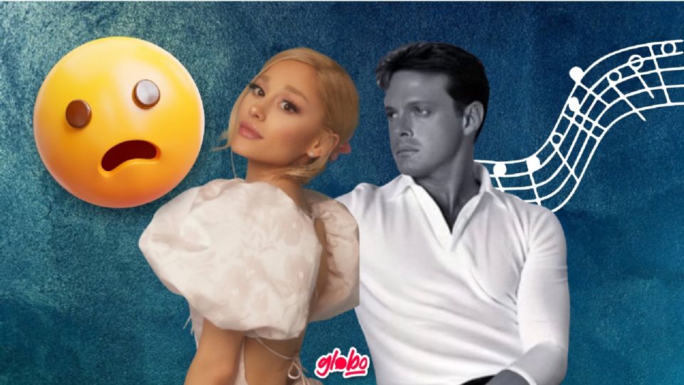 Ariana Grande le habría copiado una canción a Luis Miguel.