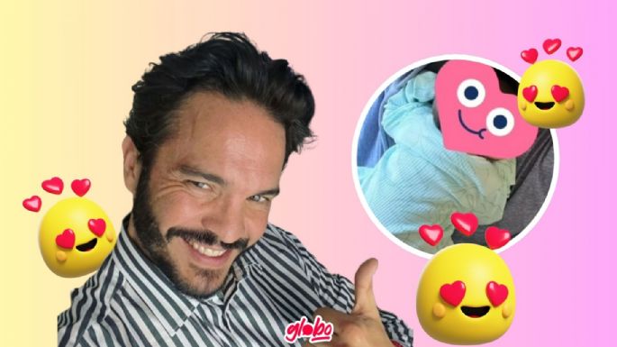 Kuno Becker se estrena como papá y presume las PRIMERAS FOTOS de su bebé