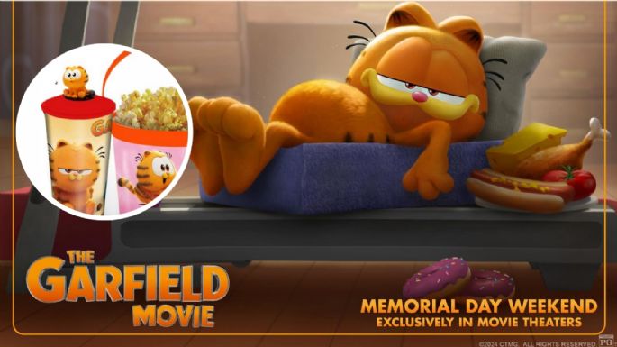 Vaso de la película Garfield ¿Cuánto cuesta y en qué cines conseguirlo?