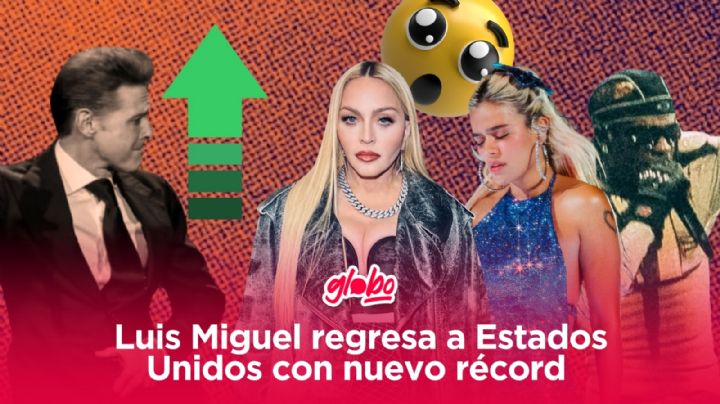 Luis Miguel regresa a Estados Unidos y supera a artistas como Madonna, Karol G y Travis Scott
