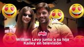 William Levy y su hija Kailey juntos en una serie, marcando el debut de la joven en televisión