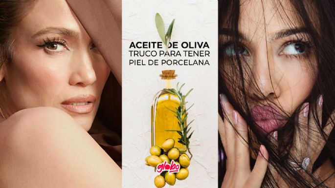 Aceite de oliva, truco para tener una piel de porcelana como las celebrities