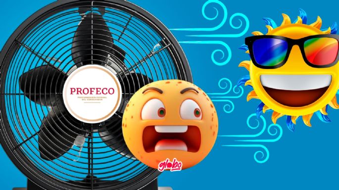 Ventiladores baratos para combatir el calor según PROFECO