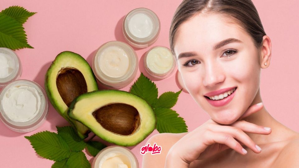 Crema antiarrugas de aceite de coco y aguacate.