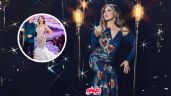 Foto ilustrativa de la nota titulada AMAs: Thalía corta a Alejandra Espinoza de foto por llevar el mismo outfit