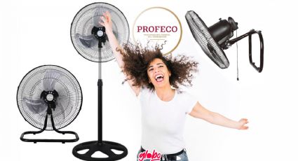 Este Ventilador 3 en 1 aprobado por PROFECO enfriará tu casa de manera eficaz