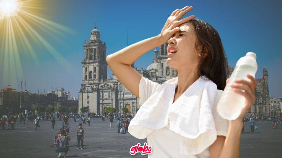 Las altas temperaturas en la CDMX continúan y estamos cerca del récord.