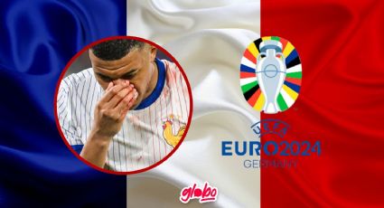 Así fue la fractura de Kylian Mbappé tras el Austria vs. Francia en la Euro 2024