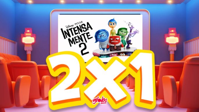 Intensamente 2: 2x1 en ENTRADAS para ver la película más exitosa en esta cadena de cines | Detalles