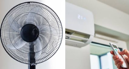 ¿Qué pasa si pongo el aire acondicionado y el ventilador al mismo tiempo? El truco para enfriar más y ahorrar energía