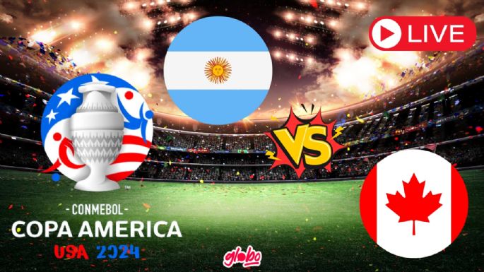 Copa América: Dónde ver el partido inaugural Argentina vs Canadá HOY 20 de junio