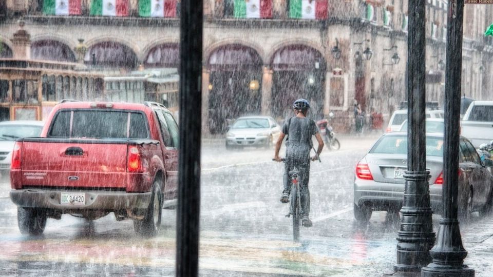 Las lluvias pueden ser muy fuertes.